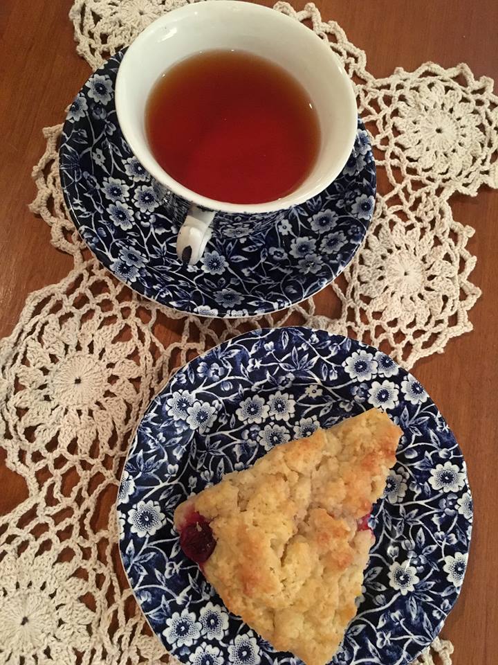 tea and scone