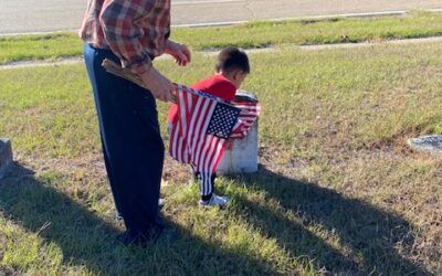 Veterans Day Flags Wave Again