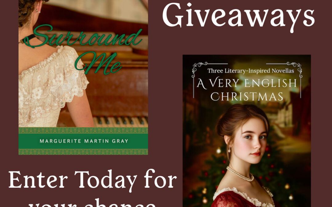 Two Giveaways–Surround Me and A Very English Christmas