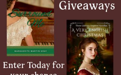 Two Giveaways–Surround Me and A Very English Christmas